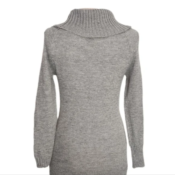 RUE 21 Dress Cable Detail Knit Sweater Gray M - Picture 5 of 15